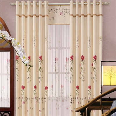 布艺窗帘BM26068-2黄