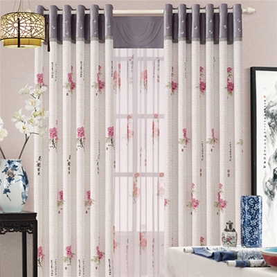 布艺窗帘BM26069-1灰